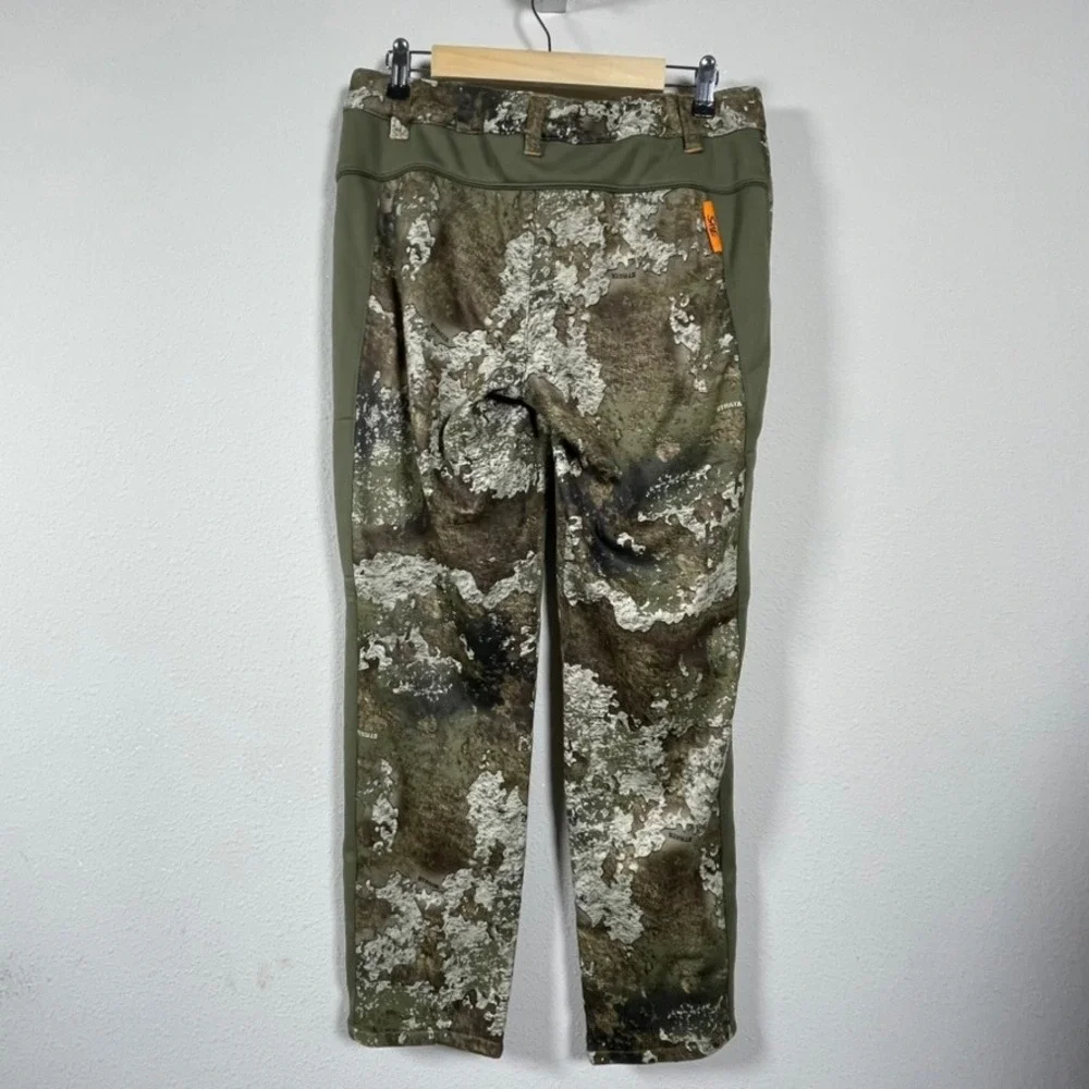 SHE Outdoor Camo Hunting Pants Womens Medium Green Excellent Strata Fleece Lined - Picture 11 of 13